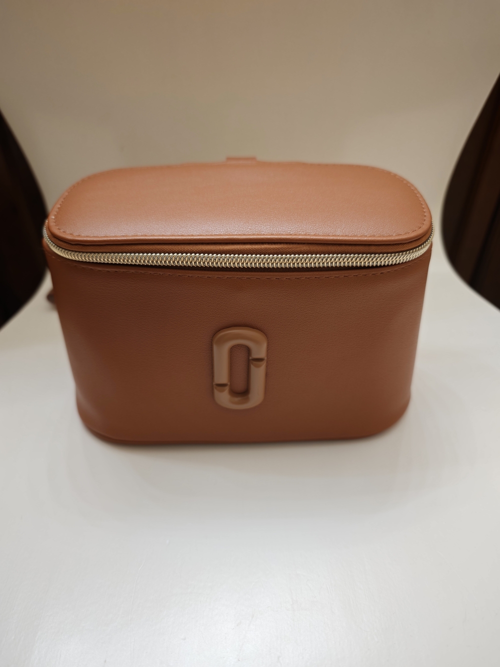 Marc Jacobs Tan Leather Travel Case